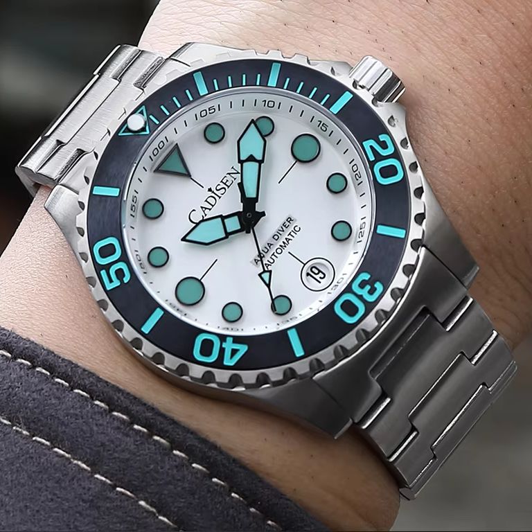 Luxury Watch Japan Brand - CADISEN AQUA DIVER New Brand Luxury