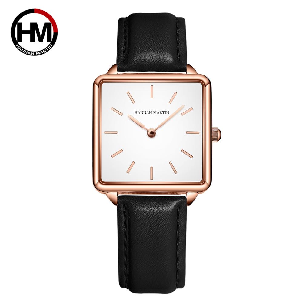 Luxury Watch Japan Brand - Genuine Leather Strap Japan Quartz Movement