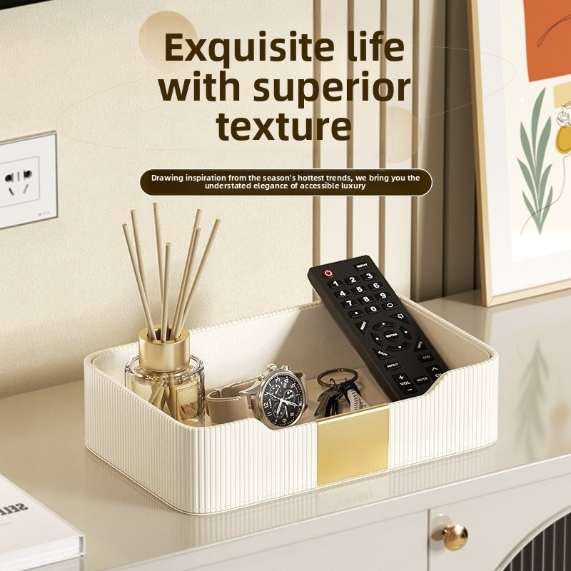 PU Leather Desk Tray - Multi-L - Luxury Watch Levels review and price