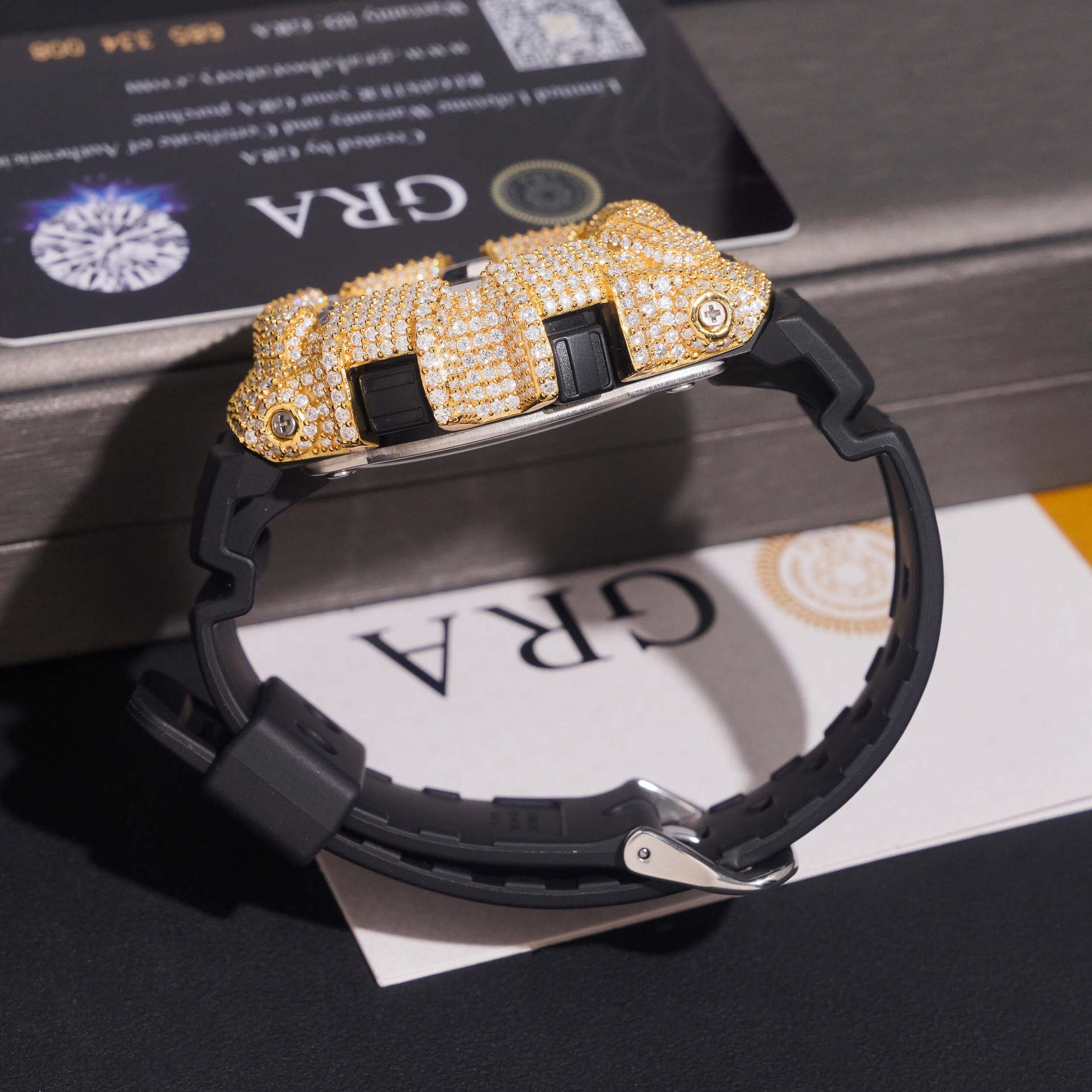 Iced-Out G-Shock Watch Case by - Luxury Watch Levels review and price