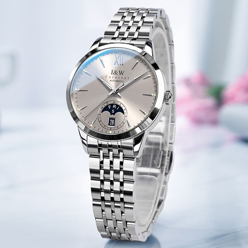 CARNIVAL High-End Series IW Br - Luxury Watch Moon Phase review and price