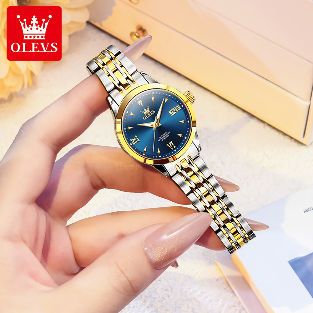 OLEVS 9956 Womens Watch Luxury - Luxury Watch Moon Phase review and price
