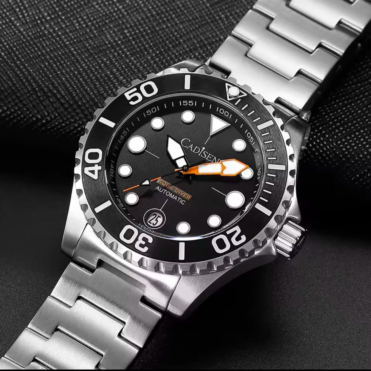 CADISEN AQUA DIVER New Brand L - Luxury Watch Japan Brand review and price