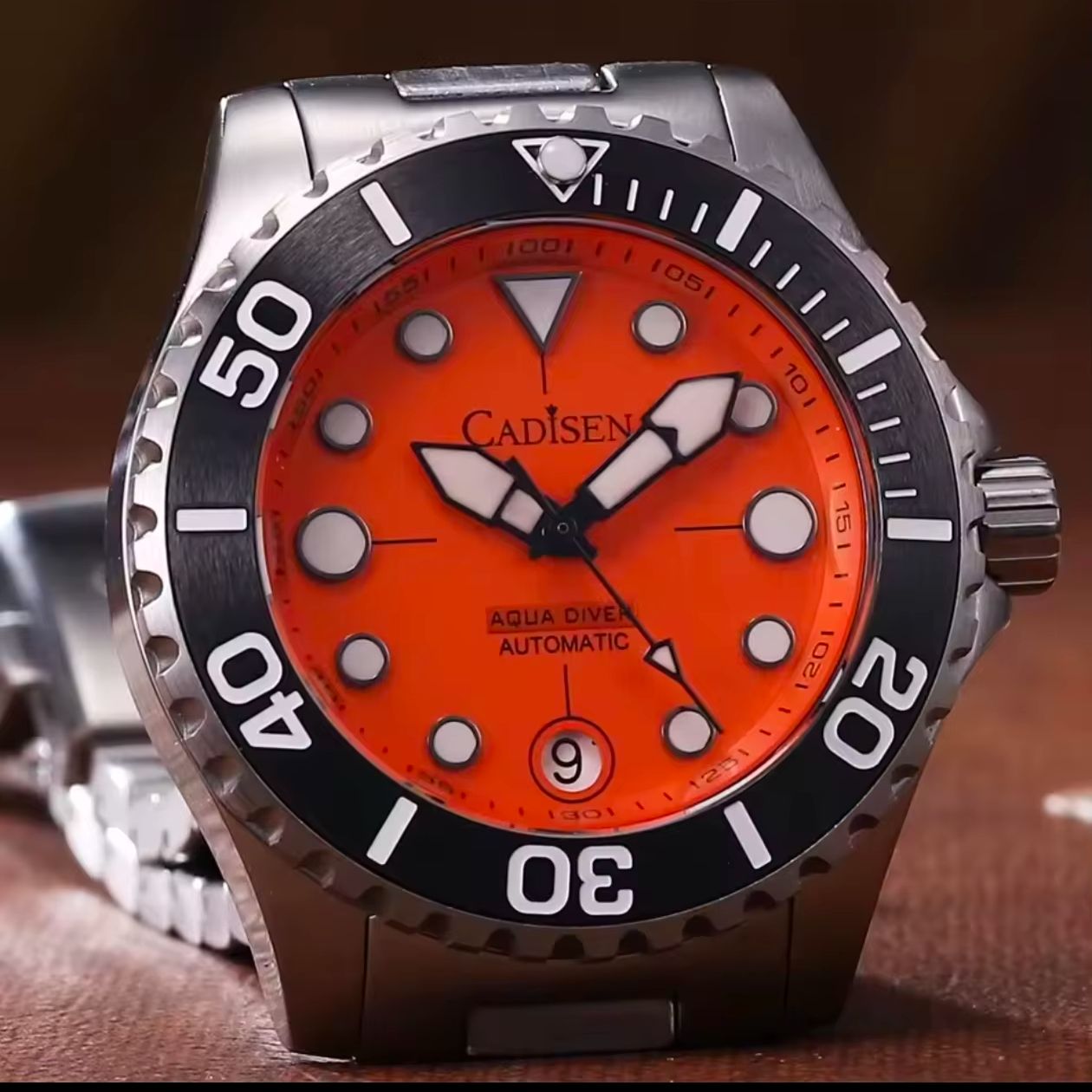 CADISEN AQUA DIVER New Brand L - Luxury Watch Japan Brand review and price