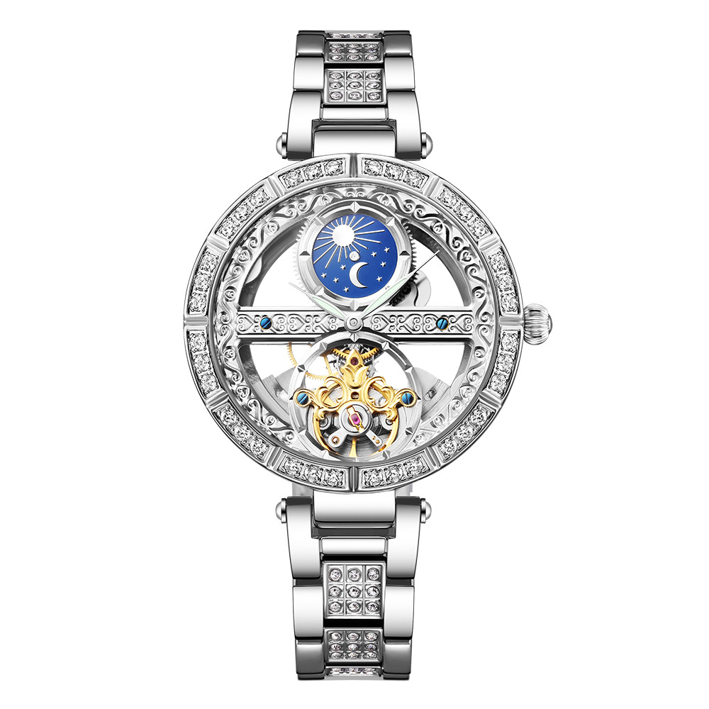 Ladies Watch Automatic Woman L - Luxury Watch Moon Phase review and price