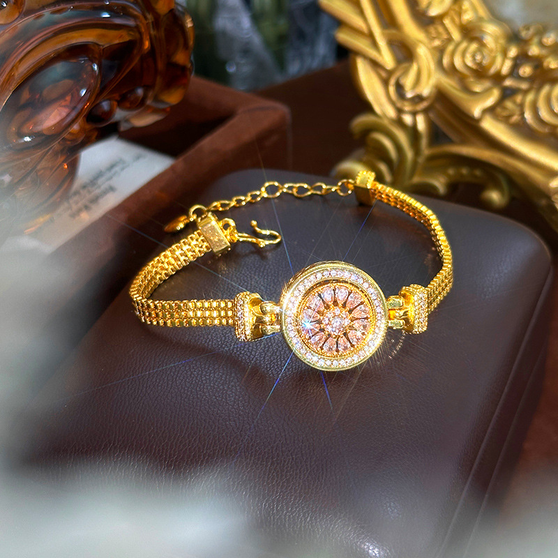 Sand gold light luxury diamond - Luxury Watch Service review and price