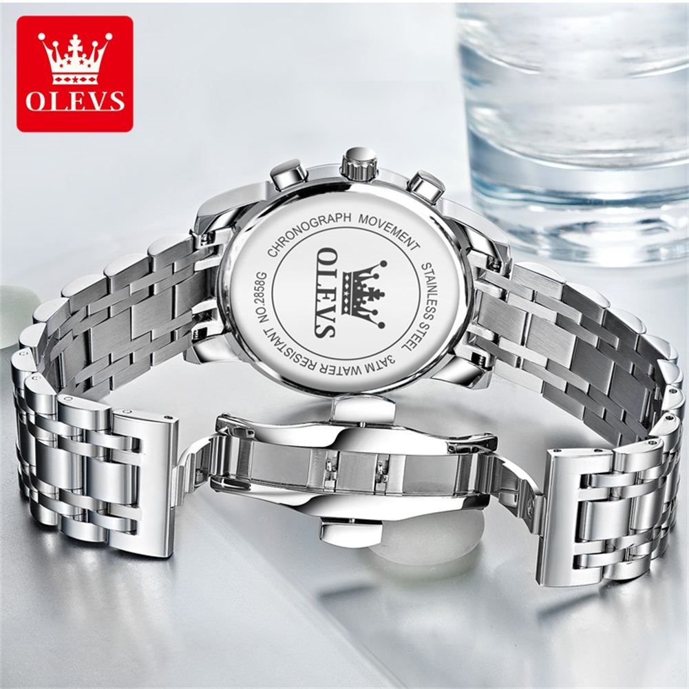 OLEVS Popular men's watches st - Luxury Watch Moon Phase review and price