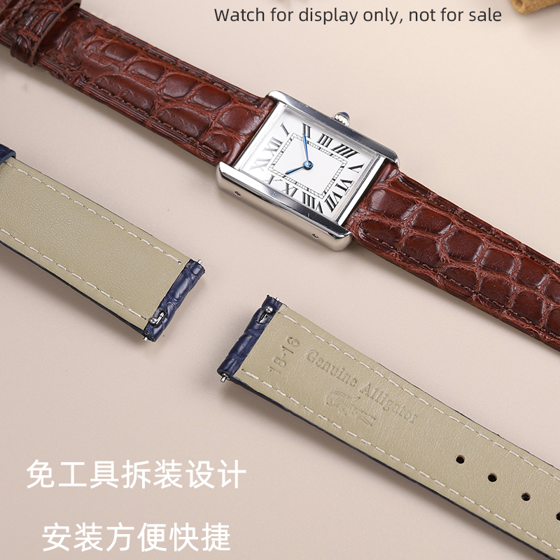 16mm 17 18 19 21 22mm Genuine  - Cartier Watch Santos review and price