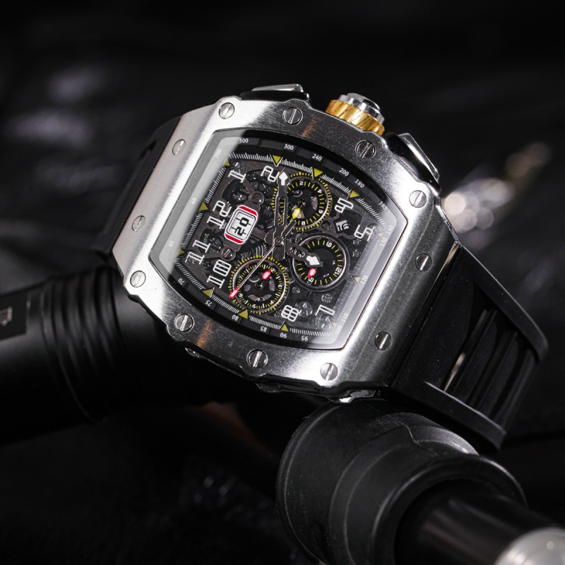 Fully automatic mechanical wat - Luxury Watch With Rubber Strap review and price