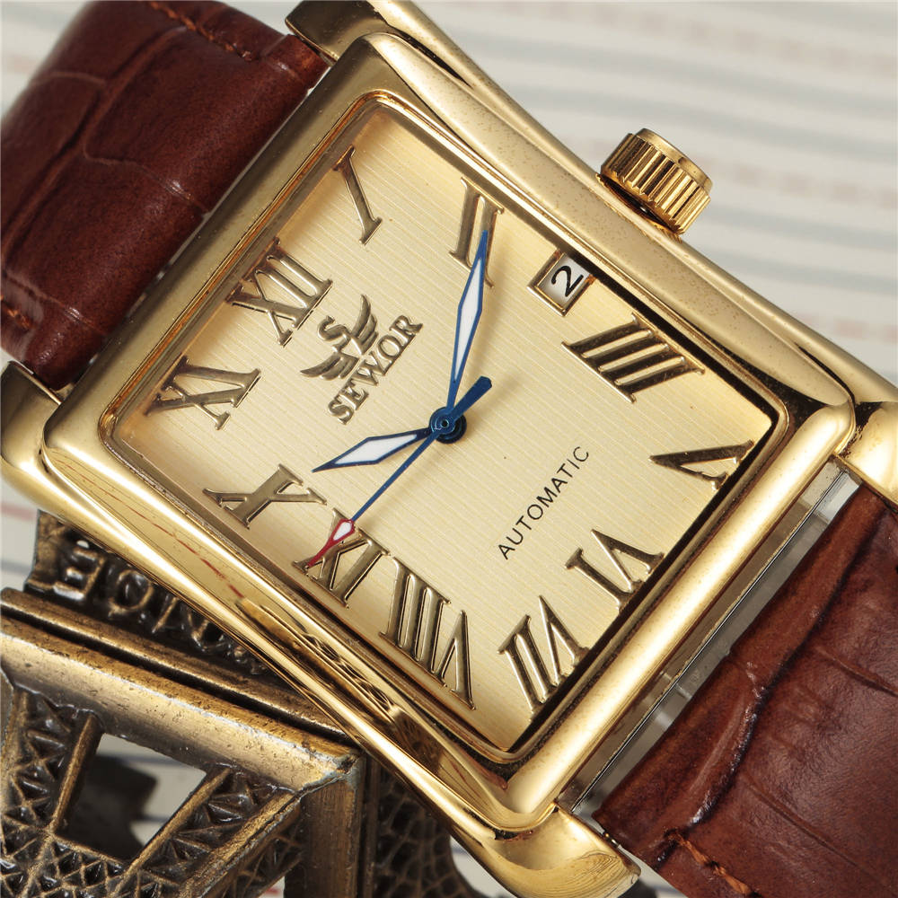 SEWOR Top Brand Luxury Men Wat - Cartier Watch Santos review and price