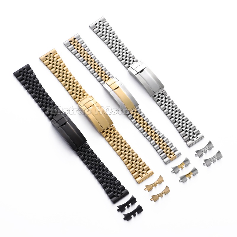 Premium Curved End Watch Strap - Luxury Watch Class review and price